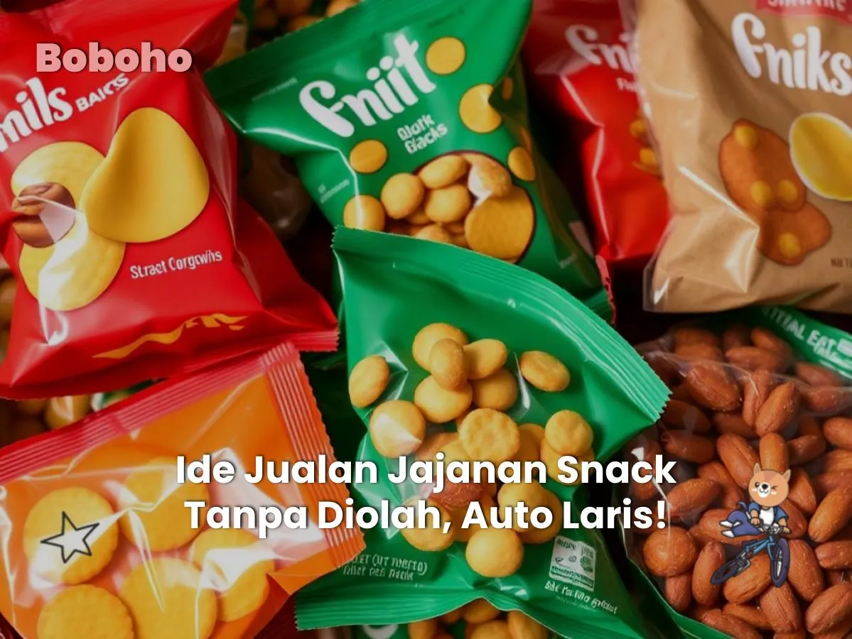 ide jualan jajanan snack