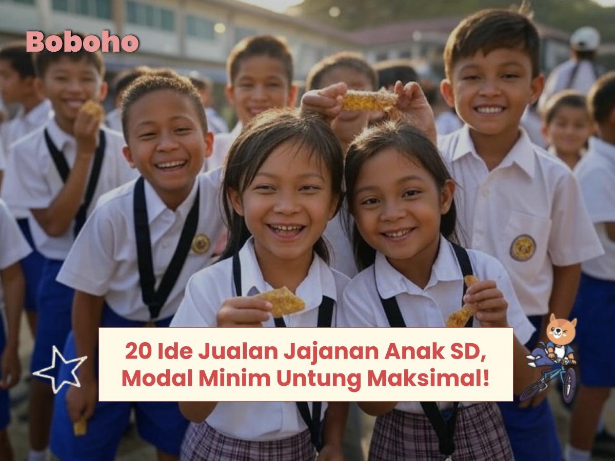 ide jualan jajanan anak sd