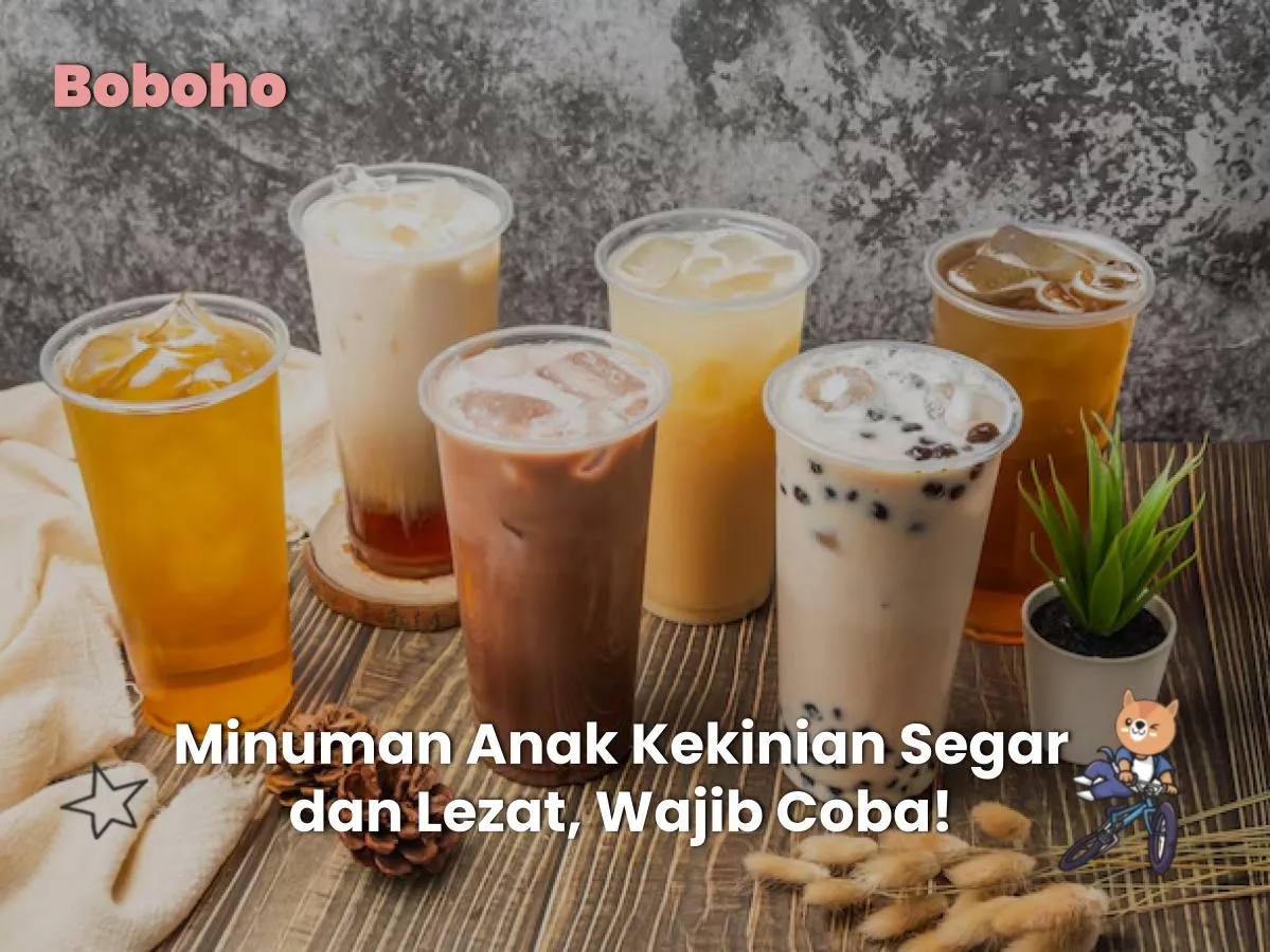 minuman anak kekinian