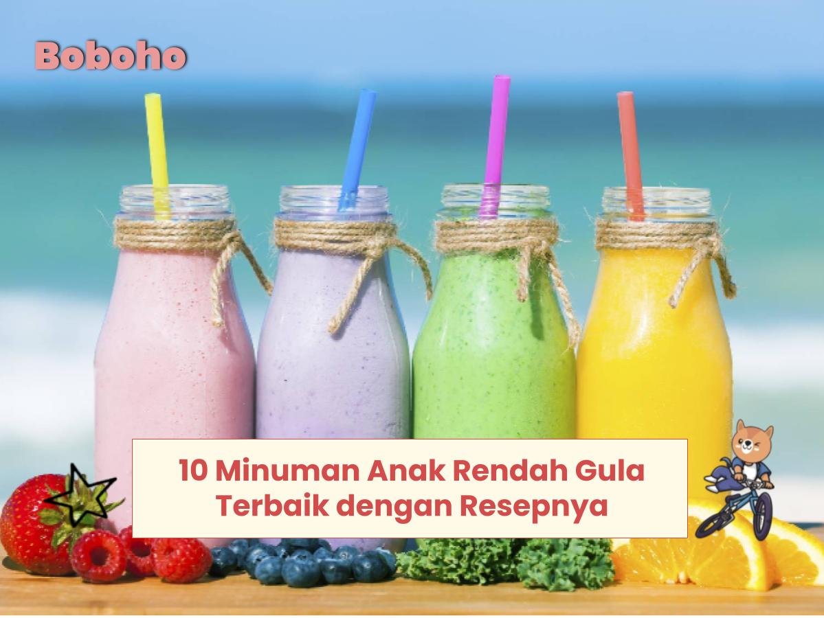 minuman anak rendah gula