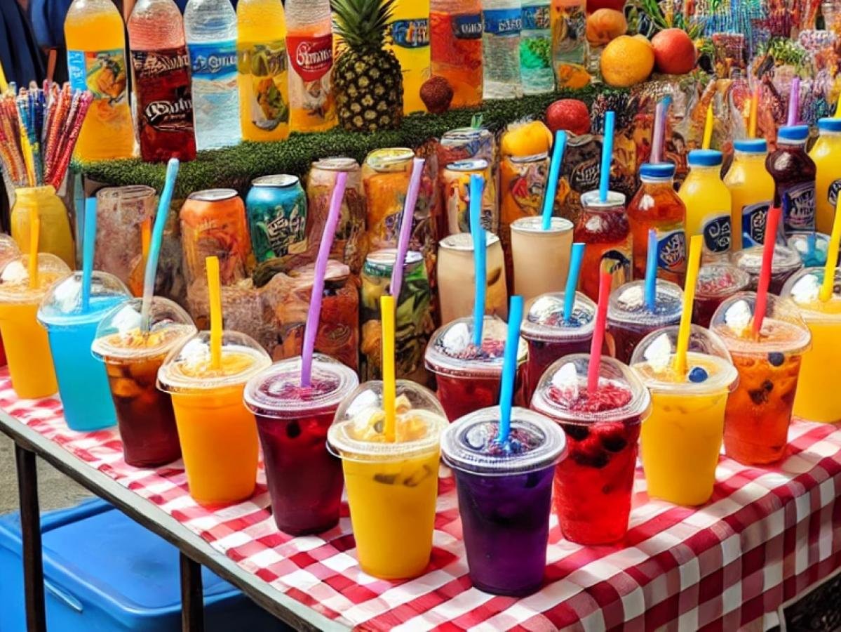 minuman untuk bazar sekolah