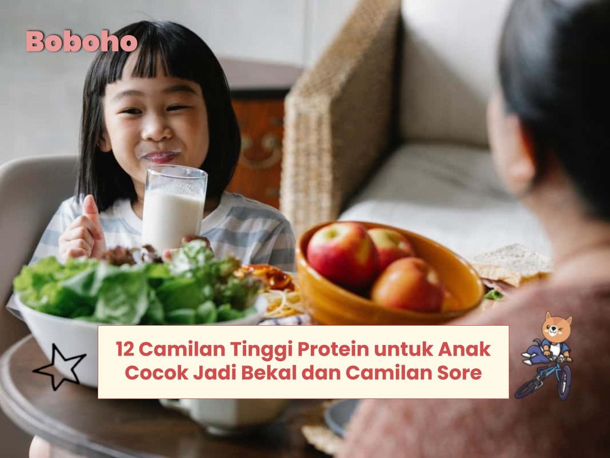 camilan tinggi protein untuk anak