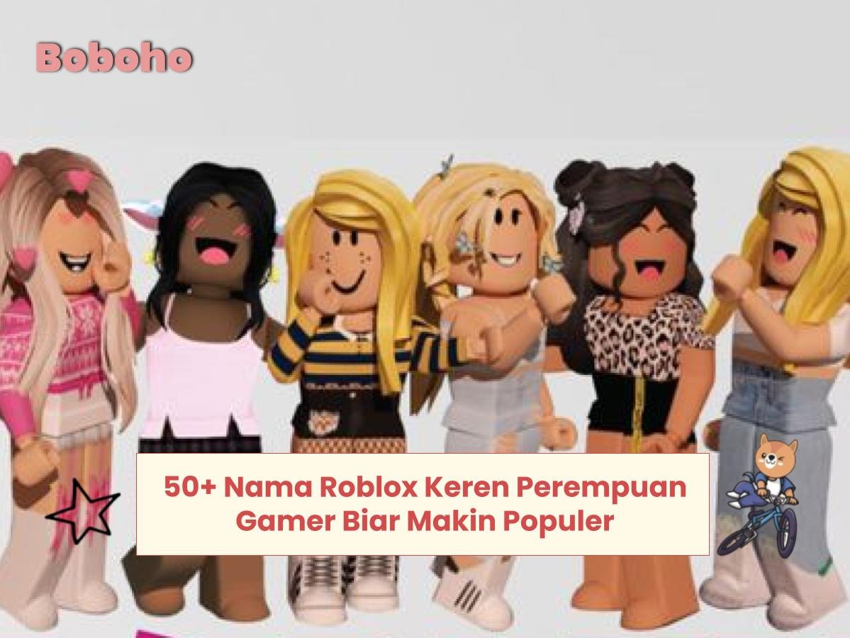 nama roblox keren perempuan