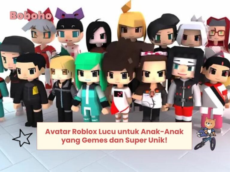 avatar roblox lucu untuk anak-anak