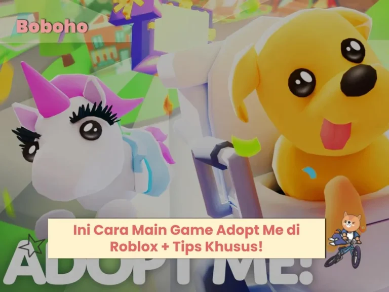 cara main game adopt me di roblox
