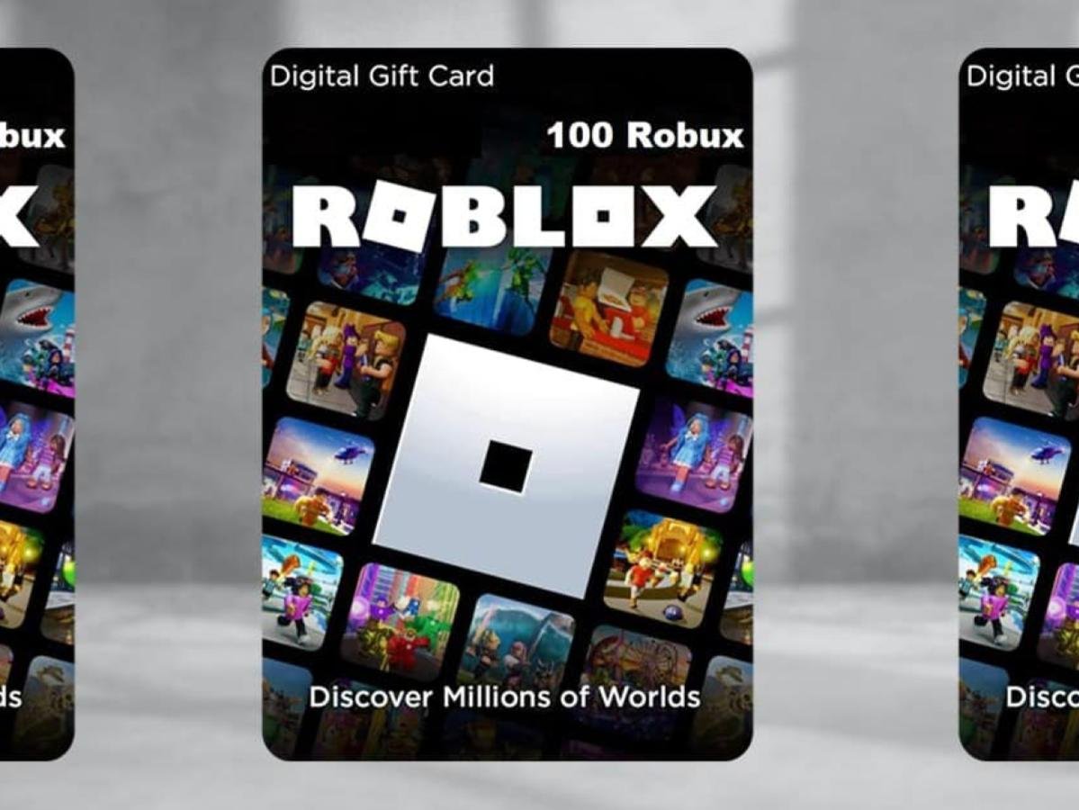 gift card roblox robux